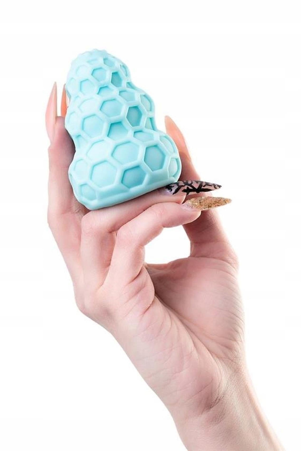 Masturbator de buzunar TOYFA A Toys pentru fese, albastru, 8 cm