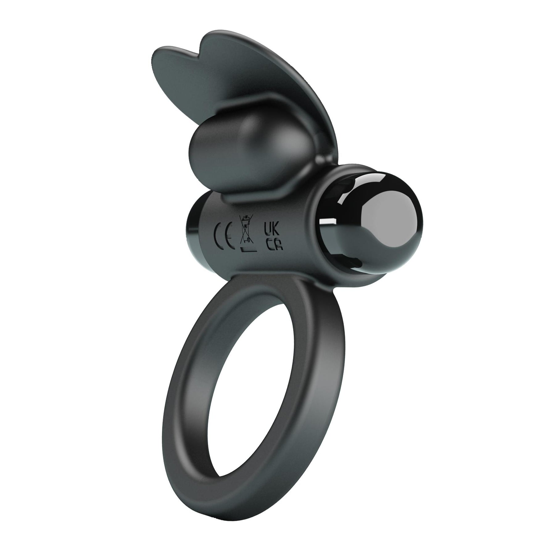 Inel vibrant pentru penis Pretty Love Debenaire, negru, cu 10 funcții