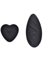 Stimulator de chiloți ToyJoy Angel, negru, cu telecomandă USB