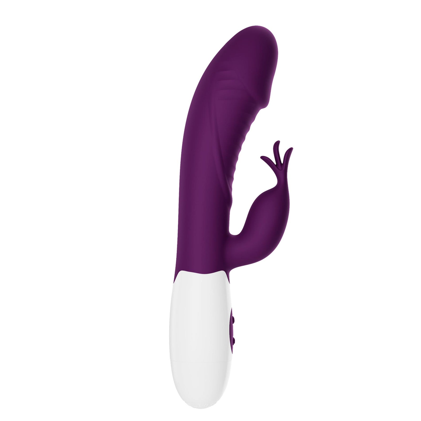 Vibrator Pretty Love din silicon cu model iepuraș, 30 de funcții, 19-8 cm
