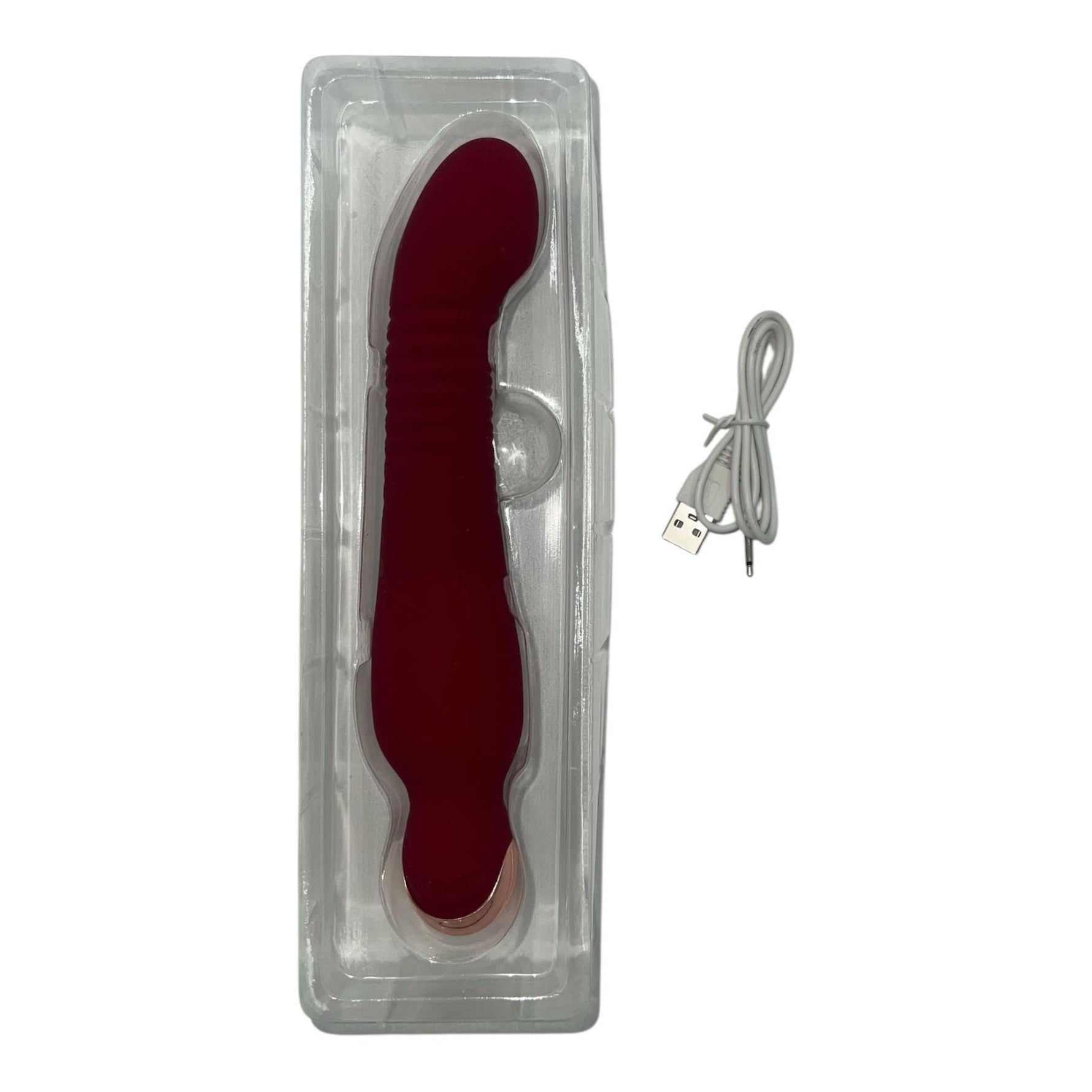 Vibrator Power Escorts Ron USB din silicon pentru punctul G