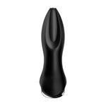 Dop anal vibrant rotativ din silicon Satisfyer 2 Connect App, negru