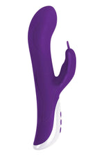 Vibrator Evolved Twirly Butterfly din silicon cu USB pentru punctul G, 23 cm