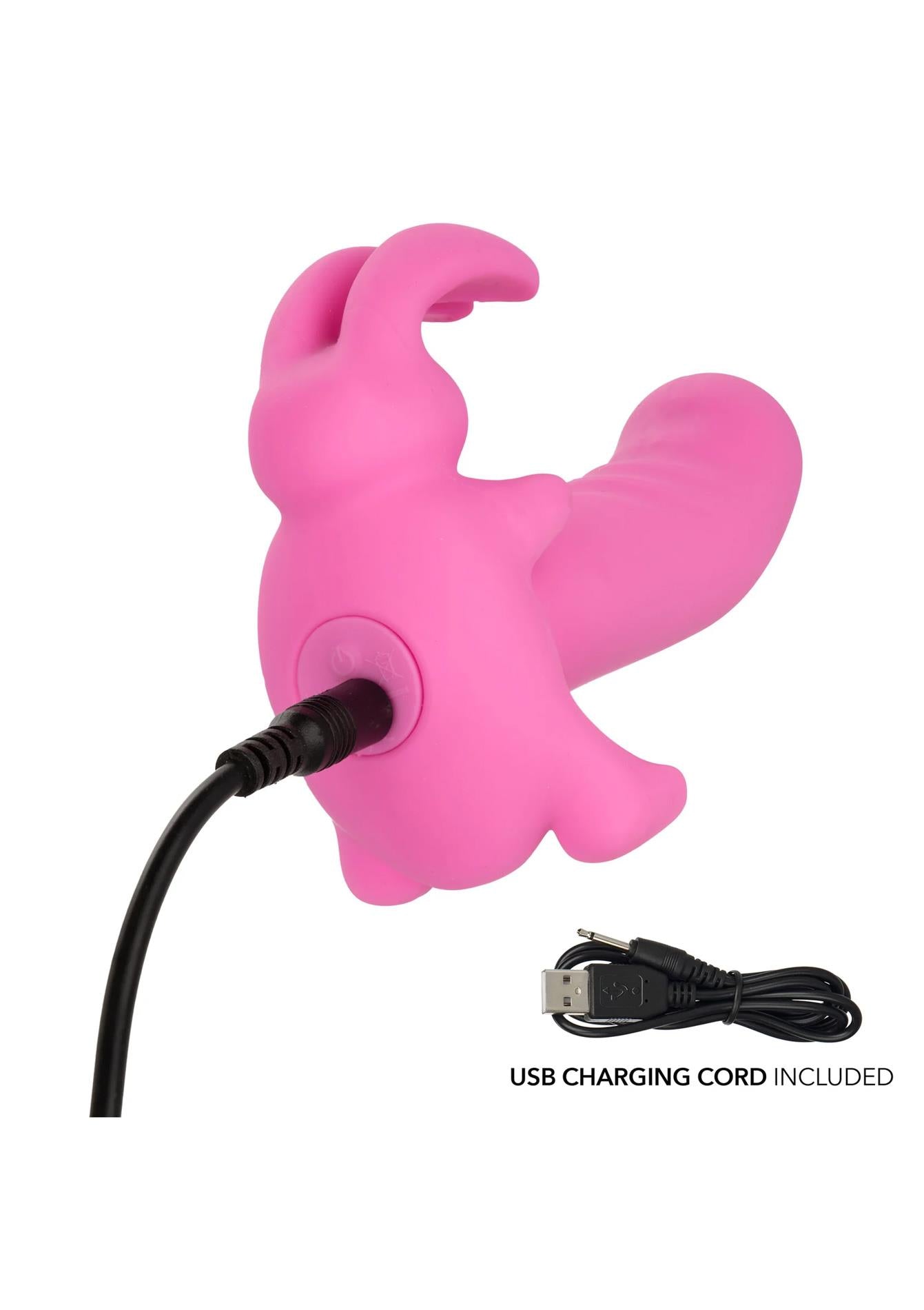 Vibrator USB Calexotics Bunny Dreams roz 11,5 cm