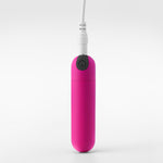 Vibrator mini Crushious iMoan roz cu USB 7,6 cm