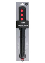 Plutitor din piele EasyToys cu inimioare, negru, 47 cm