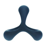 Inel pentru penis Tri-O Ergo din silicon Levelz, negru
