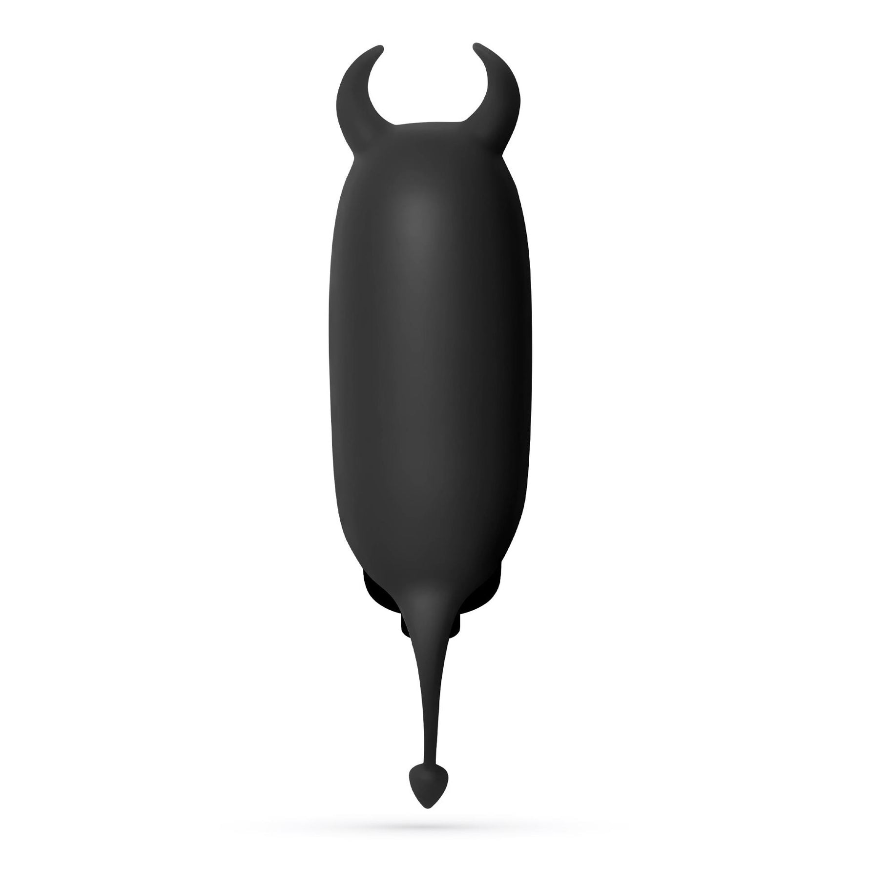 Vibrator mini Crushious O Pet Devil Negru 10 moduri 9-2 cm