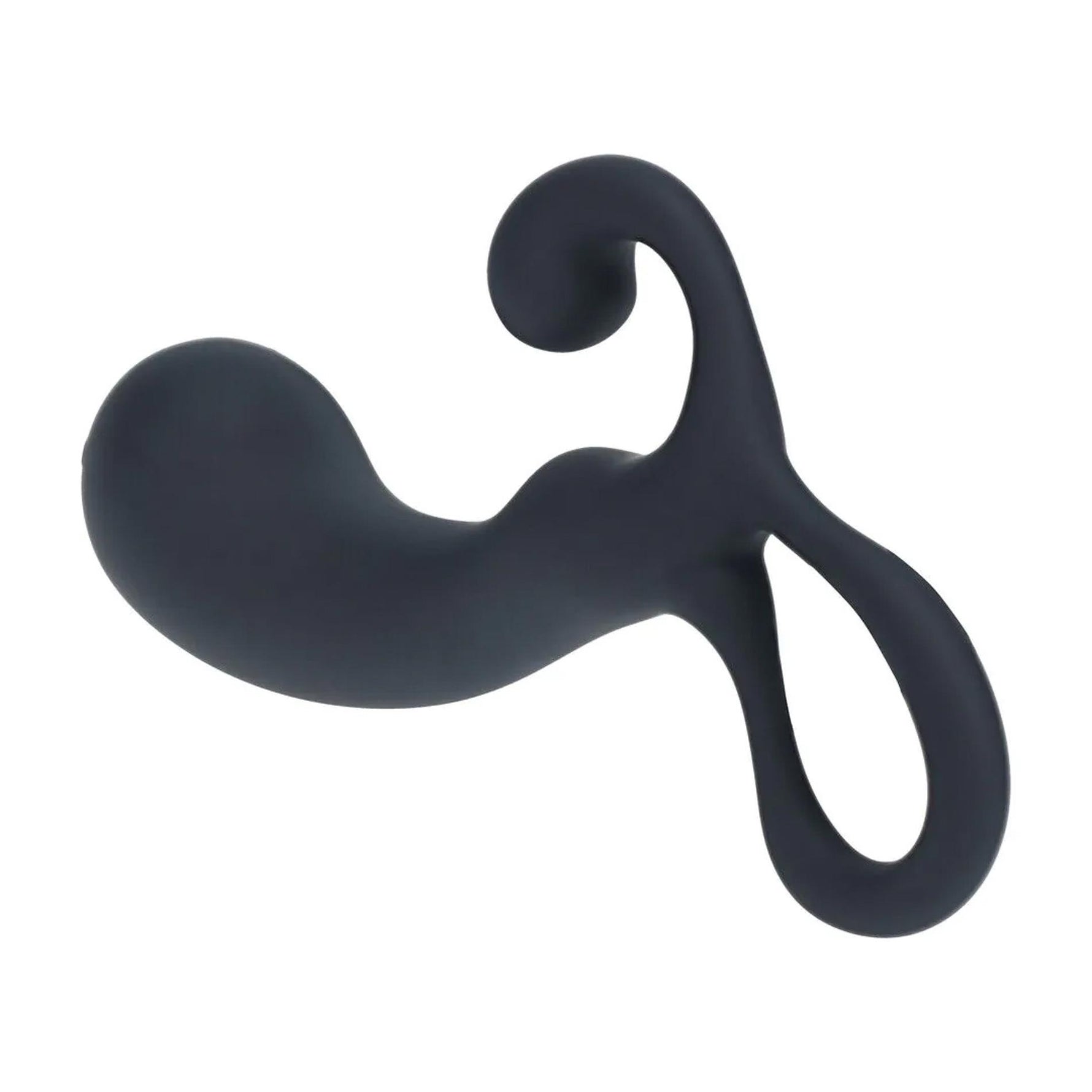 Masaj prostată Levelz M din silicon, negru, 13 cm