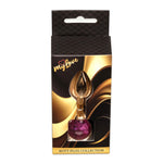 Dop anal din oțel cu diamant MyLove Toys, roz, 7 cm
