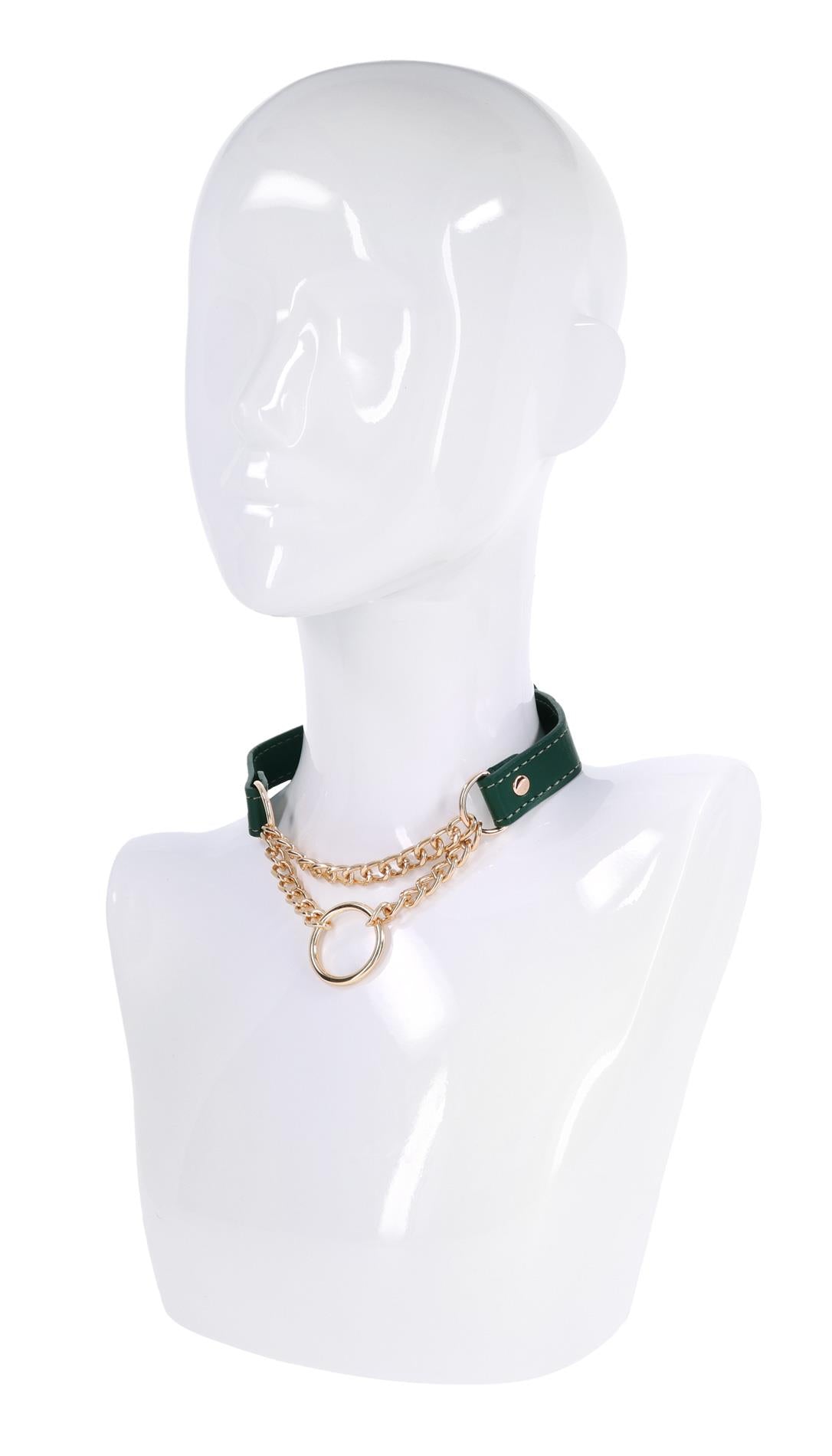 Zgarda de zi reglabilă Indica Sportsheets Emerald