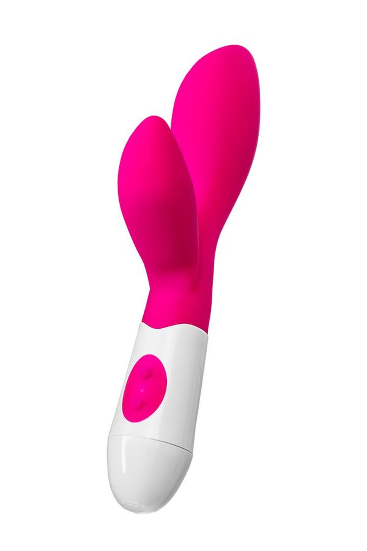 Vibrator iepuraș din silicon Lilu A-Toys roz 20 cm