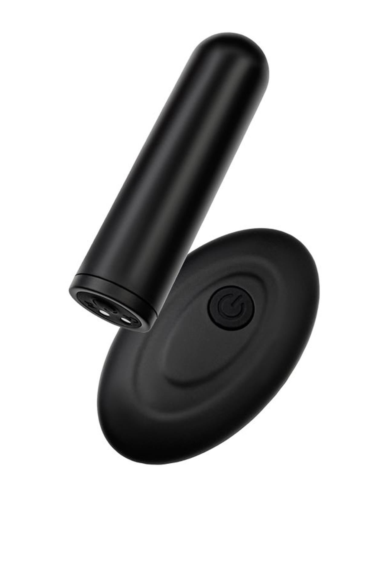 Bilă vibratoare RealStick CALIBER 7 cm cu telecomandă