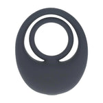 Inel vibrant pentru penis Levelz Level 3 din silicon, negru, 7,3 cm