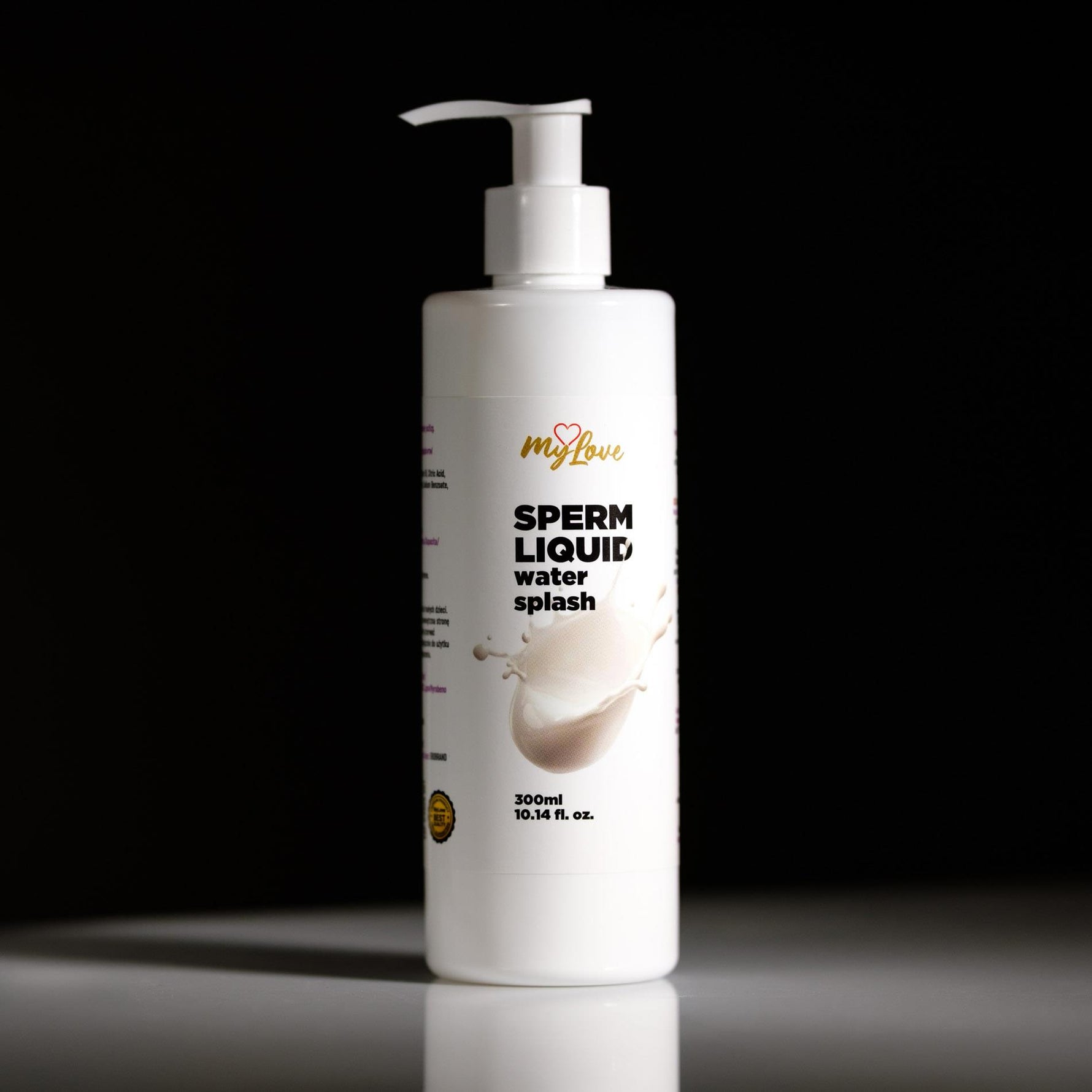 Gel intim MyLove care imită sperma, alb, 300 ml