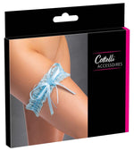 Cottelli ACCESORII jartieră din dantelă albastru deschis 5 5 cm