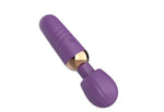 Stimulator Clitoridian Little Fairy Wand din Silicon, Violet, 14 cm