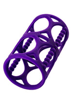 Manșon pentru penis din silicon A Toys, violet, 7,5 cm