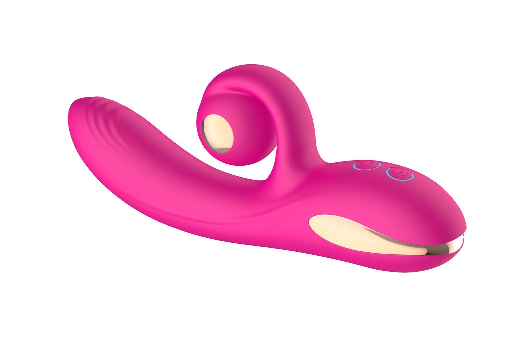 Vibrator drăguț din silicon violet, rezistent la apă, din seria B, cu aspect de iepuraș