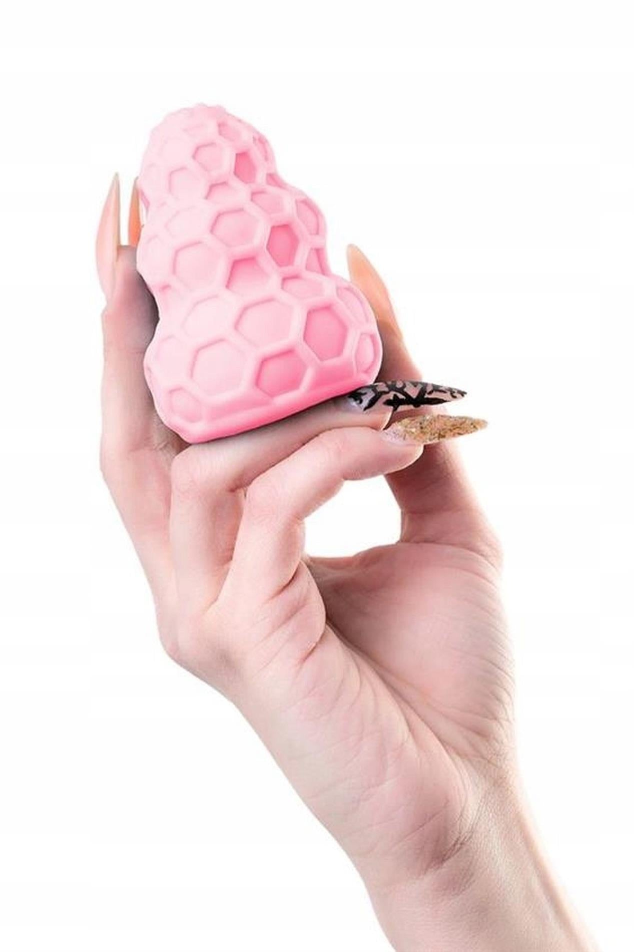 Masturbator de buzunar TOYFA AToys pentru fese, culoare galbenă, 8 cm