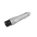 Vibrator realist Chubby Beau Silver, argintiu, 22 cm, DarkMuscle