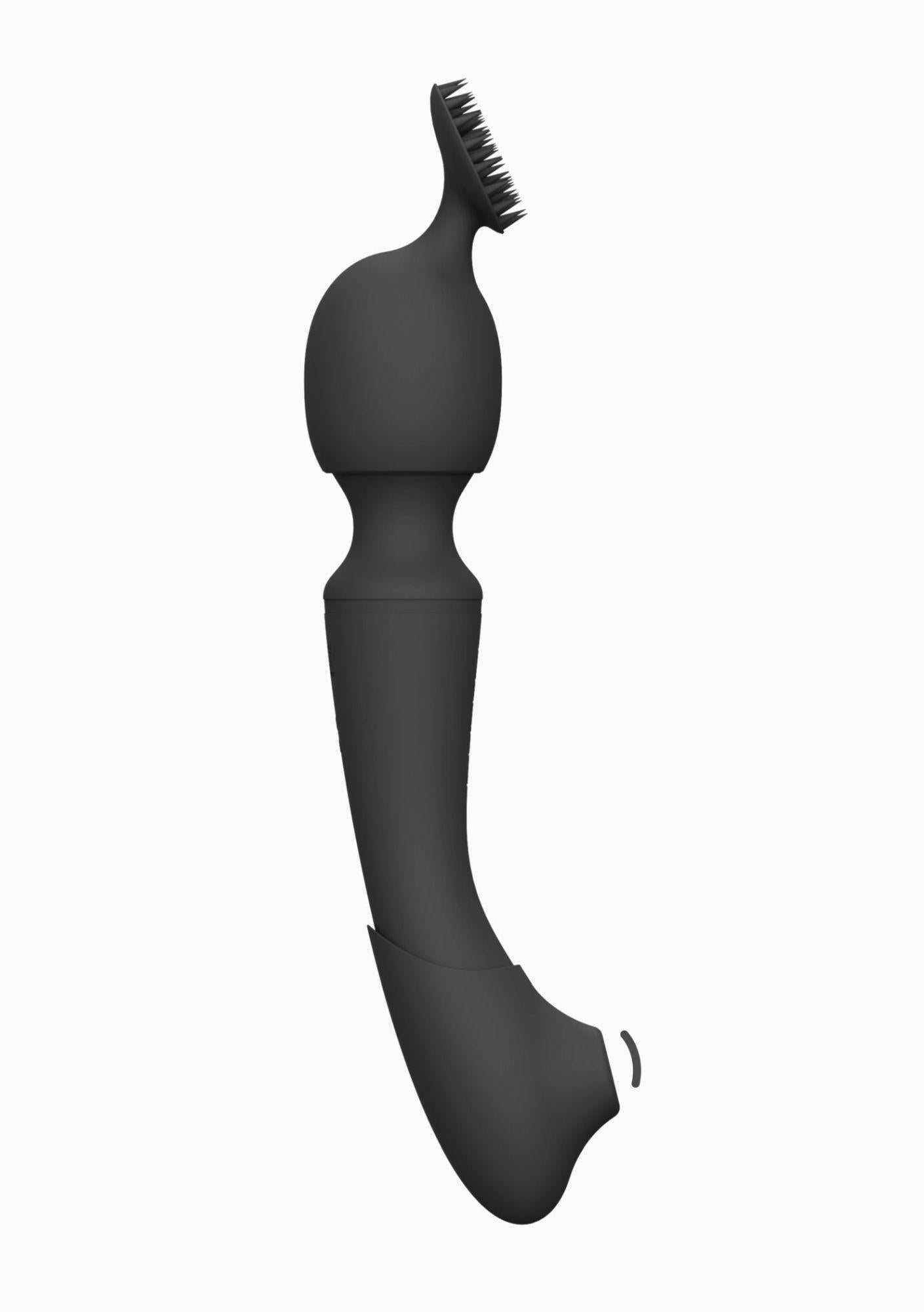 Stimulator clitoridian USB Vive Nami din silicon negru