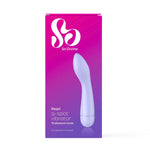 Vibrator compact pentru punctul G din silicon Pearl Mini So Divine