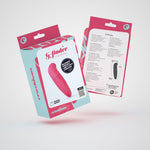 Vibrator Crushious G Finder Mini roz pentru punctul G, 8 cm