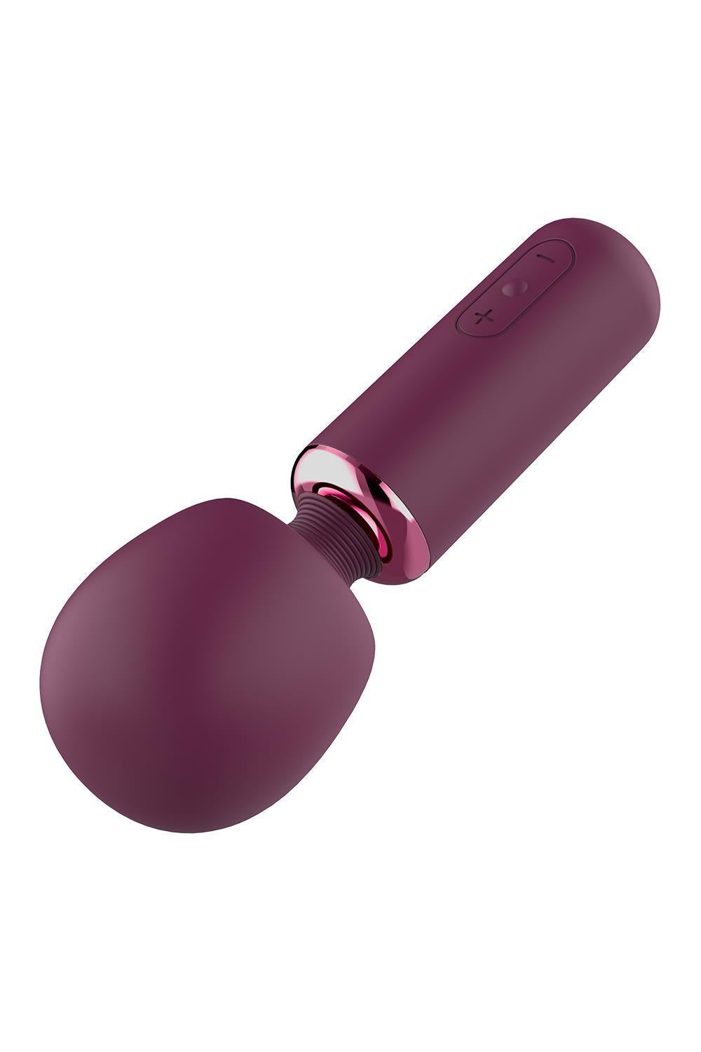 Vibrator USB din silicon Glam Bold 18 cm