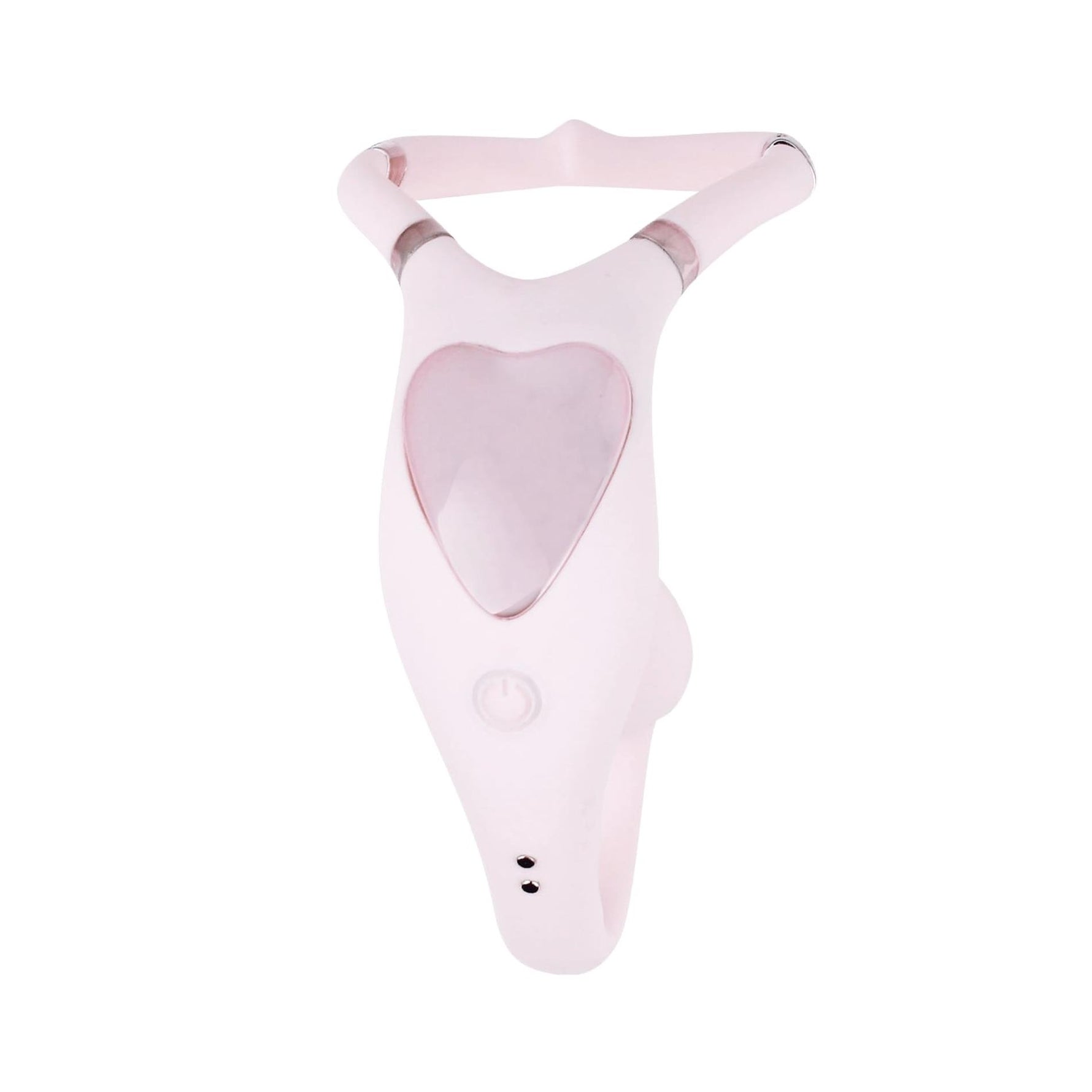 Vibrator Adrien Lastic Venus cu aplicație, roz pal, USB, 11 cm