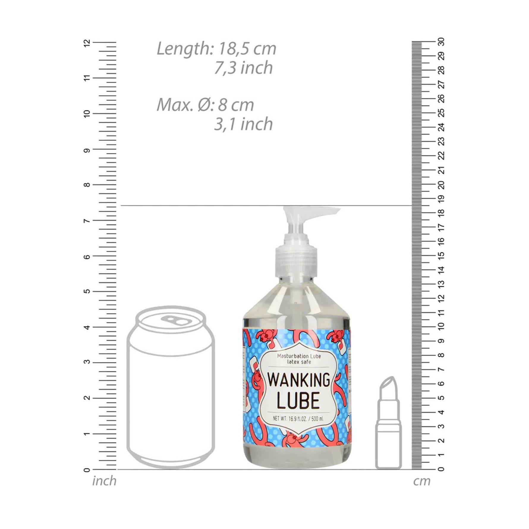 Lubrifiant pentru masturbare pe bază de apă S Line 500 ml