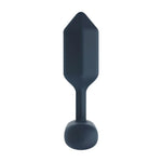 Dop anal vibrant hexagonal Levelz din silicon, M, negru