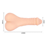 Masturbator Baile Bigger Man Plus TPR culoarea pielii 9.5''