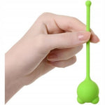 Bile vaginale din silicon A Toys verzi 12 cm