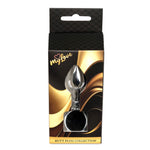 Plug anal argintiu cu diamant MyLove Toys 7 cm