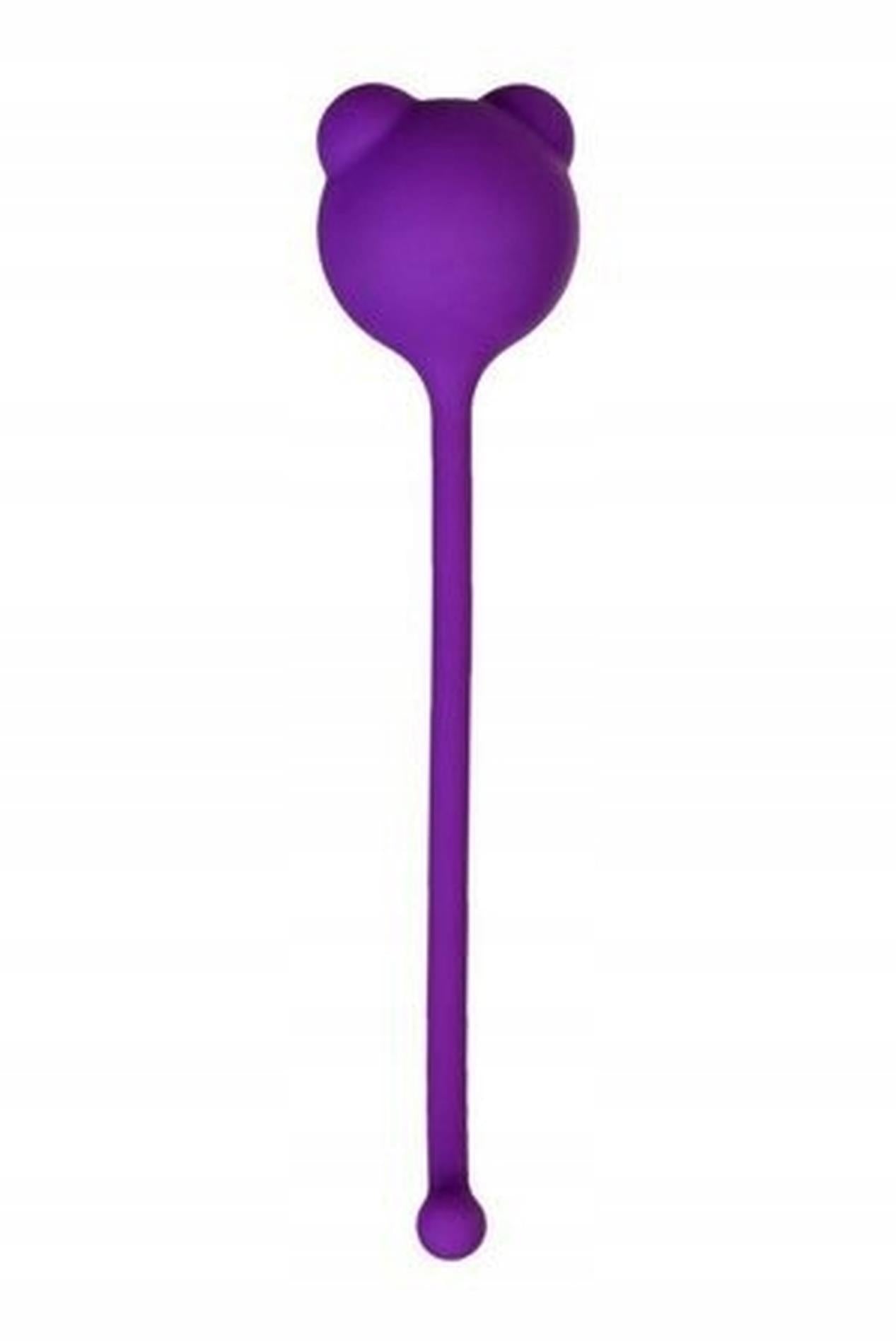 Bile vaginale din silicon AToys violet 12 cm