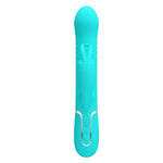 Vibrator Pretty Love Coale Twinkled Bunny cu 7 funcții de vibrație