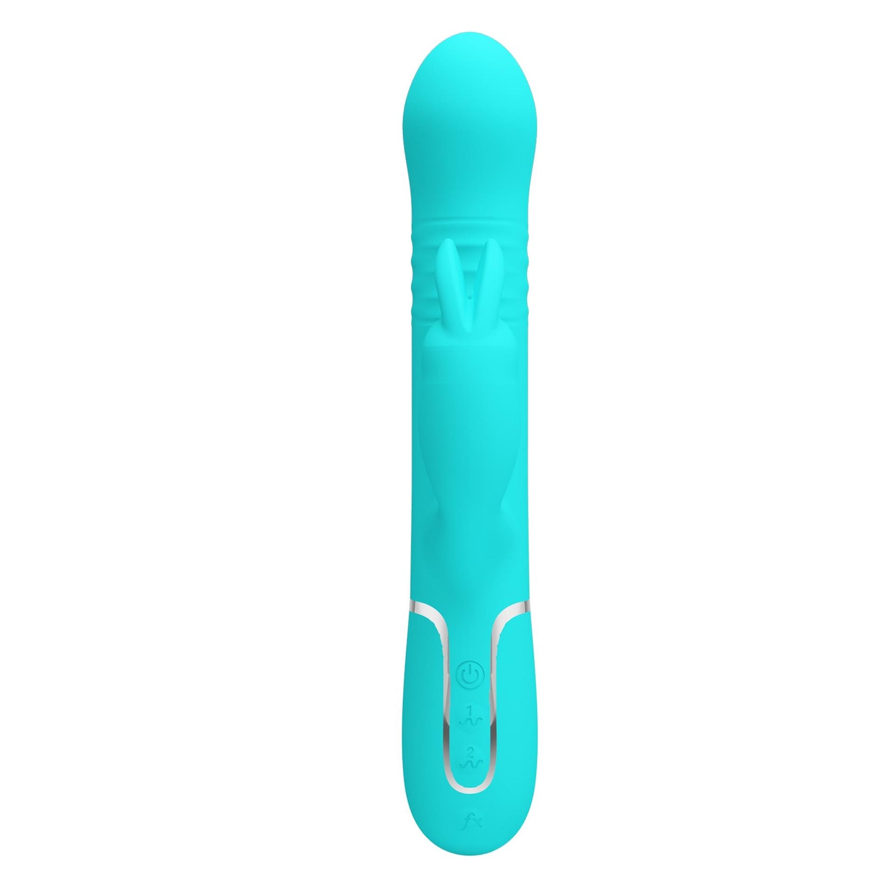 Vibrator Pretty Love Coale Twinkled Bunny cu 7 funcții de vibrație