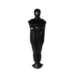 Au! Sac de cadavre BDSM negru cu curele de nailon