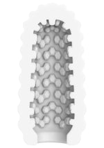 Masturbator ToyJoy HERO Medium Ribbed TPE Alb
