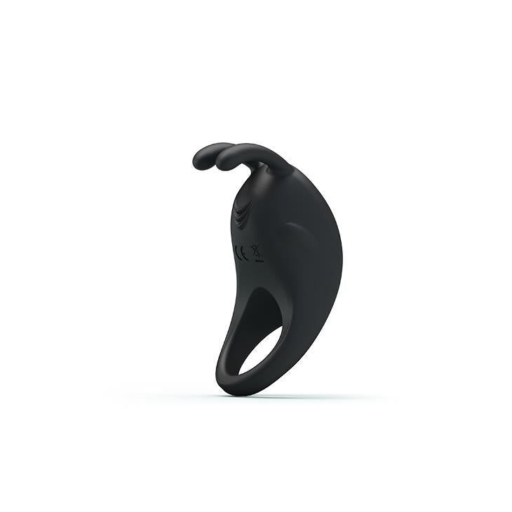Inel vibrant din silicon Pretty Love cu iepuraș USB 7,5 cm