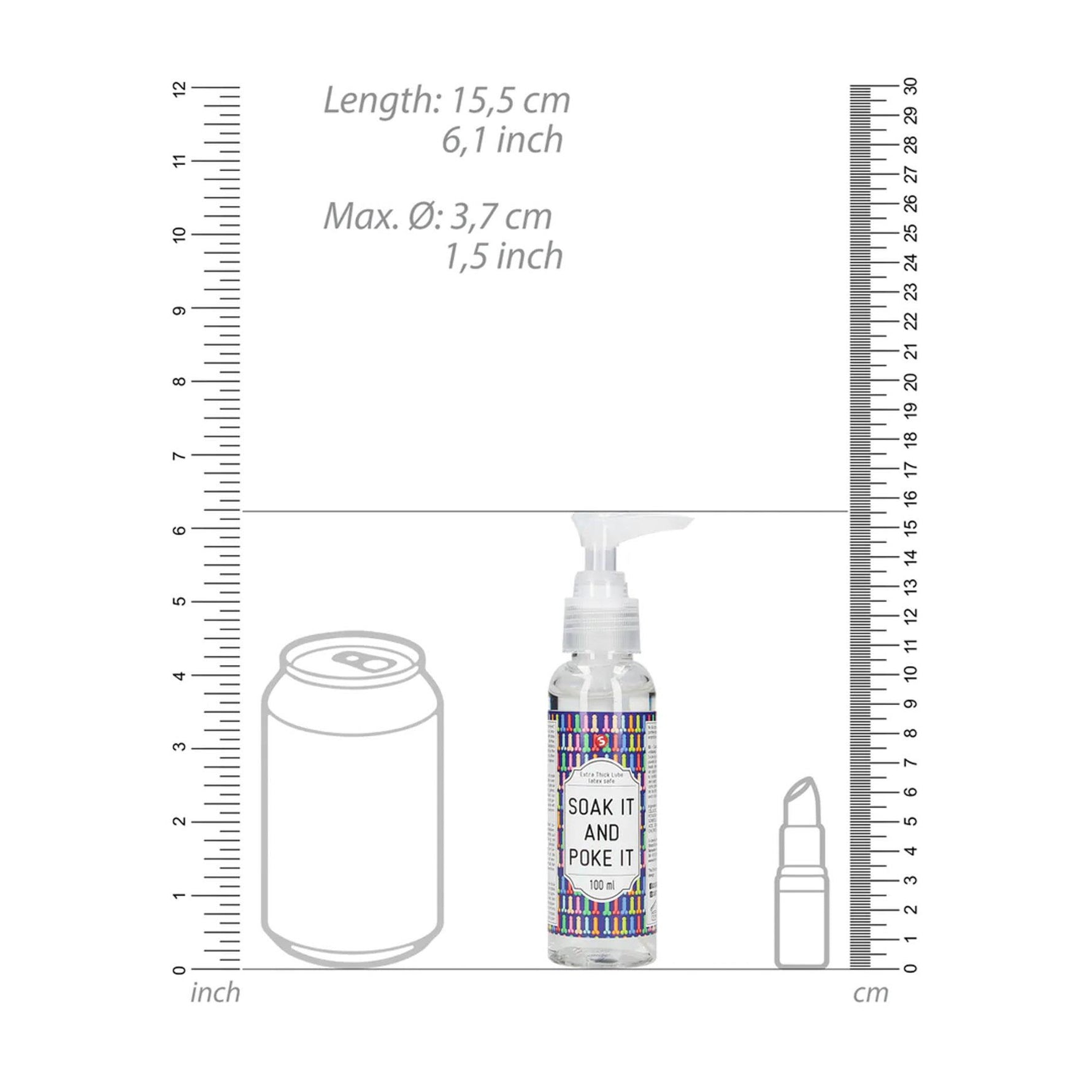 Lubrifiant extra gros S Line pe bază de apă 100 ml
