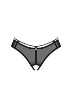 Roxelia Obsessive tanga deschis negru XL/2XL