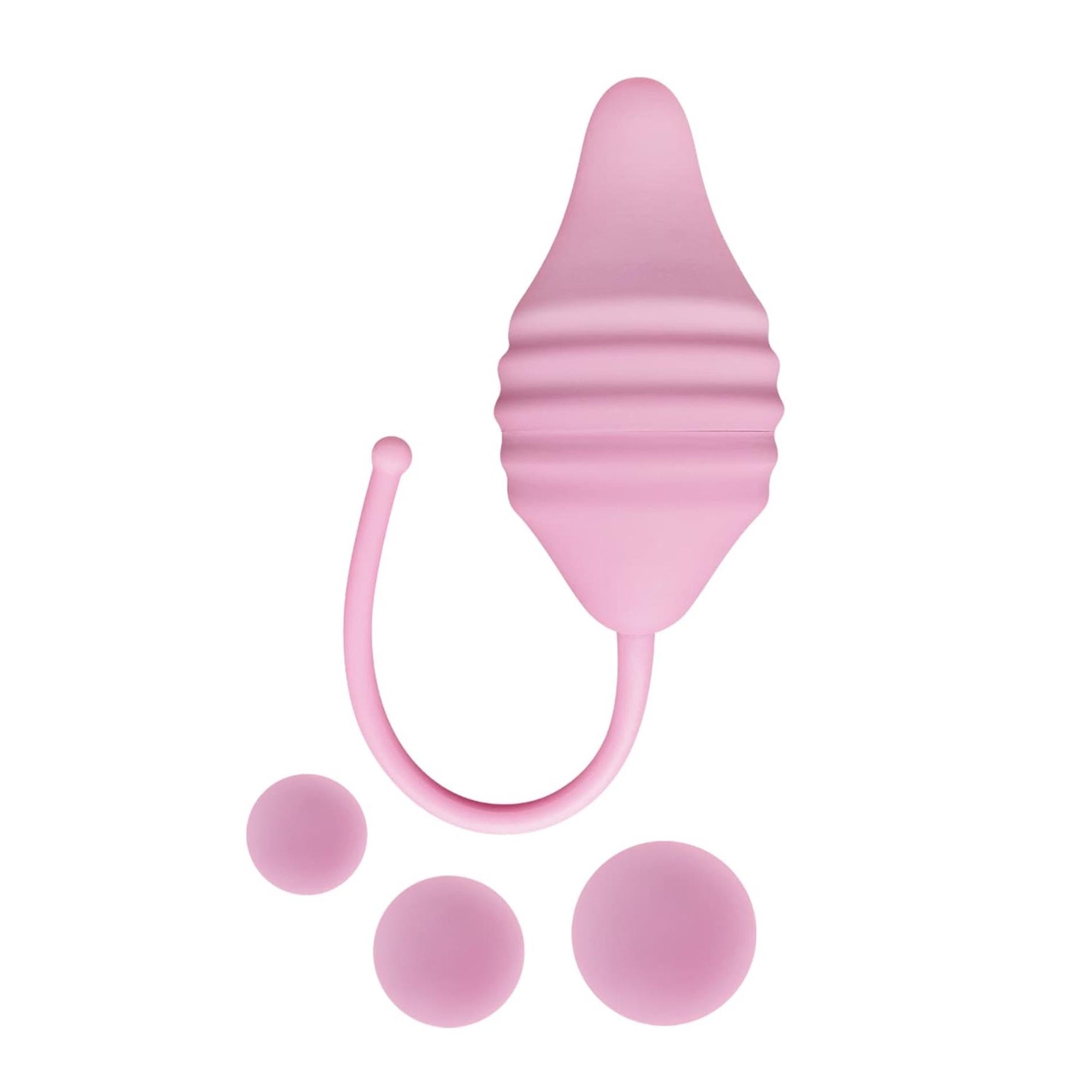 Bile de silicon Pelvix Femintimate roz 6 cm