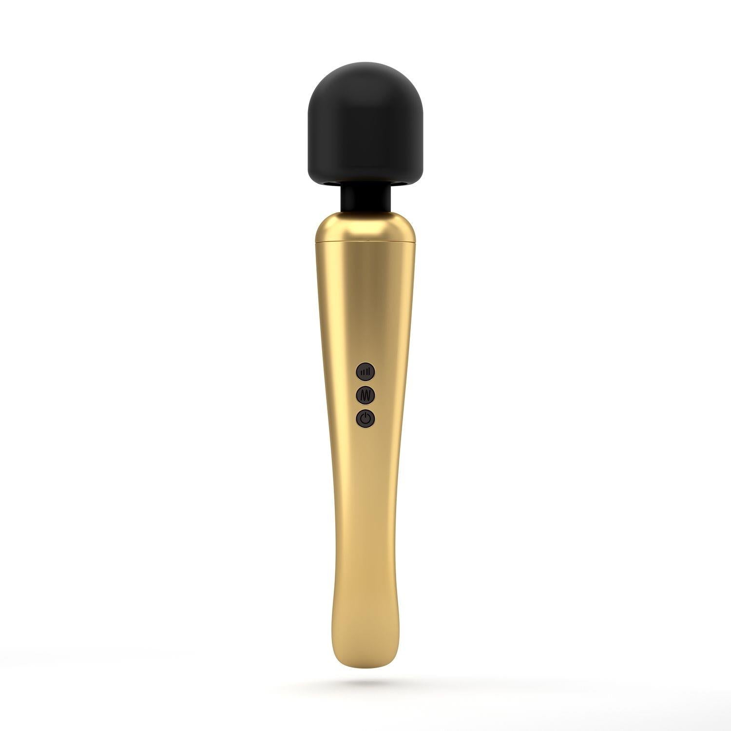 Aparat de masaj vibrant Dorcel Megawand Gold USB 29 cm
