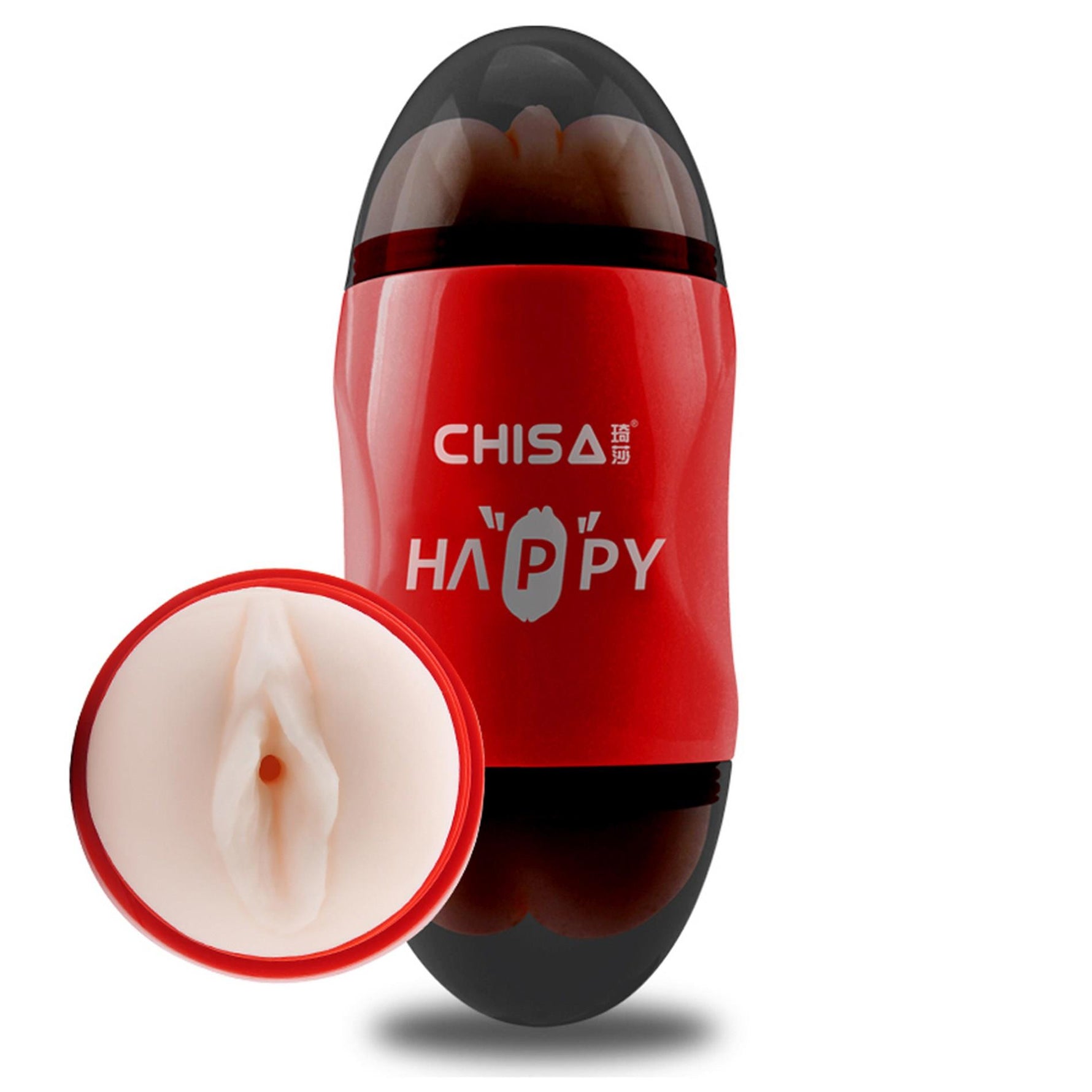 Masturbator pentru gură și vagin Happy Cup cu vibrații MX