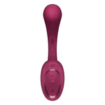 Vibrator Satisfyer G For Goddess 2 pentru punctul G și clitoris, culoare vișinie