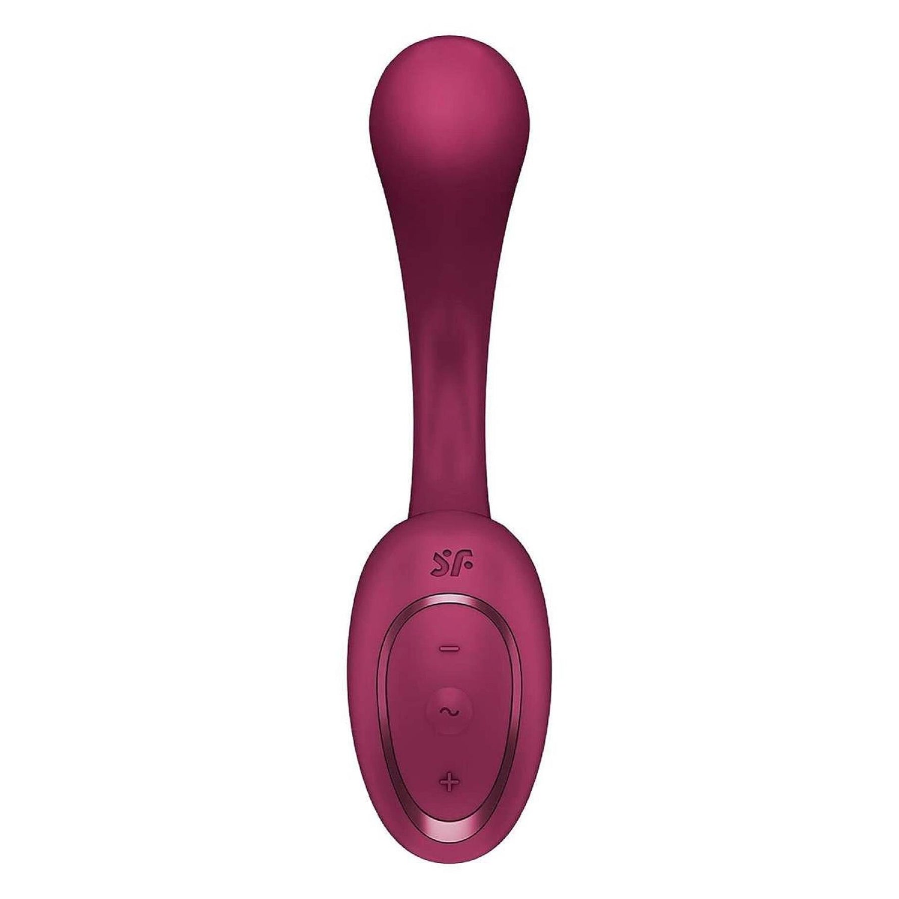 Vibrator Satisfyer G For Goddess 2 pentru punctul G și clitoris, culoare vișinie