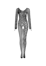 Body Obsessive G326 Negru cu Model Șarpe S/M/L
