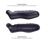 Extensie pentru baghetă Ryzer Max Man, silicon, negru-prună, 18 cm